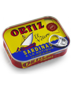 ORTIZ SARDINES/OLIVE OIL TIN 20/6.17 OZ